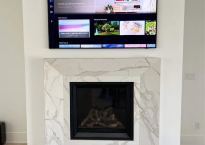 Frame Over Fireplace